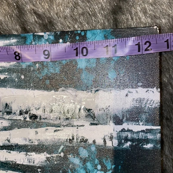 Fashion Abstract art Ocean to Deep blue 12/12” - Picture 5 of 9